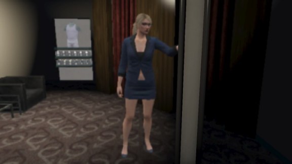 Summer says hello from the world of GTA Online!