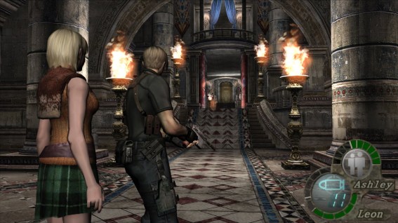 Why you so cliche for, Leon?! (SOURCE: Screenshot from Resident Evil 4 game)